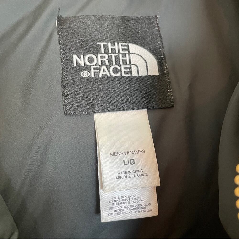 The North Face VINTAGE Nuptse 700 Fill Down Puffer #A187 Sz L - Picture 8 of 10